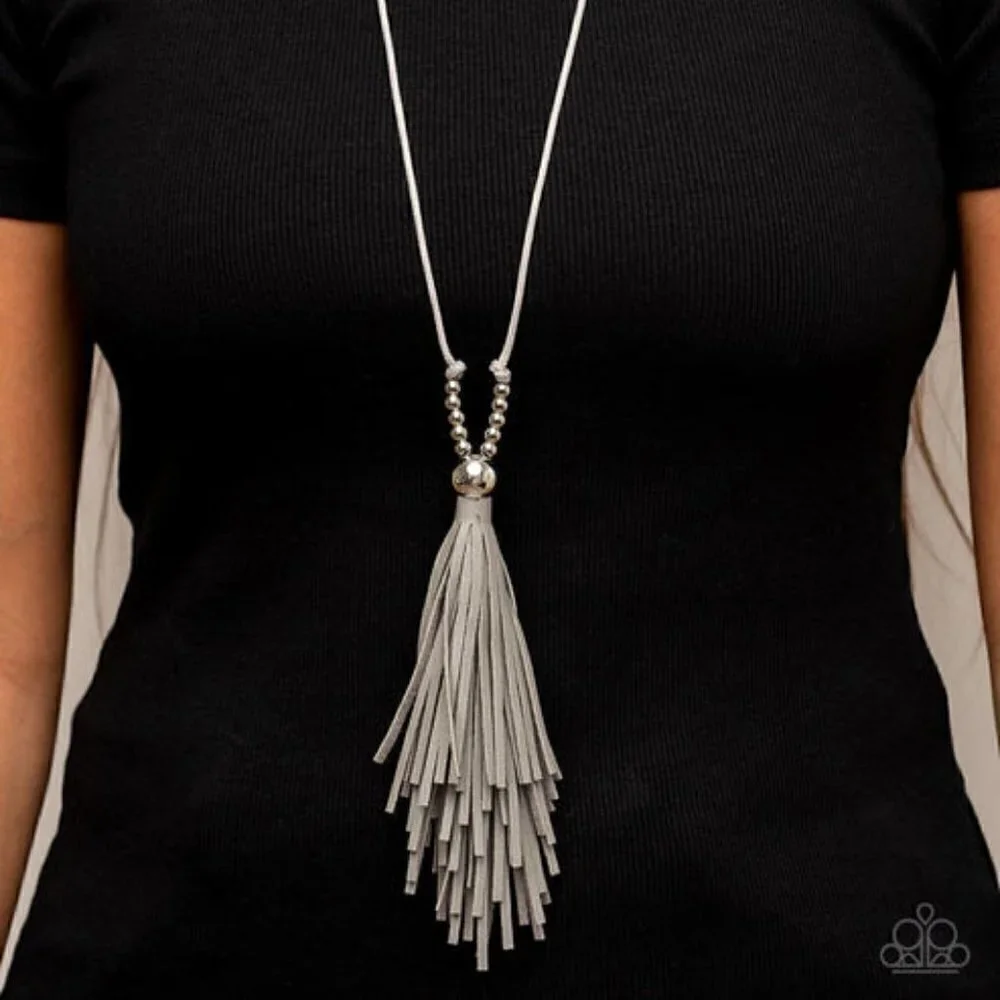 A Clean Sweep Silver Necklace